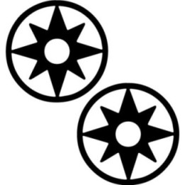 Star Sapphire Violet Lantern Stickers – DC Corps (2-Pack)