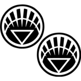 White Lantern Corps Symbol Stickers – DC Comics (2-Pack)