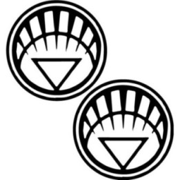 White Lantern Corps Stickers – DC Comics Decals (2-Pack)
