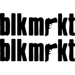 Blackmarket Bikes Stickers – BMX Street Park Frame Decals (2-Pack)