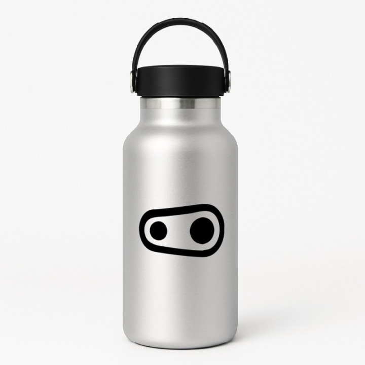 Crank Brothers MTB Stickers – Eggbeater Mallet Stamp Decals (2-Pack)