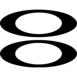 Oakley Stickers - O-Icon Classic Cycling Helmet Decals (2-Pack)