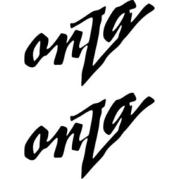 Onza Trials & MTB Stickers – Cycling Frame Decals (2-Pack)