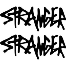 Stranger BMX Stickers – Street Park BMX Frame Decals (2-Pack)