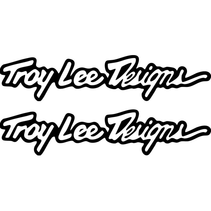 Troy Lee Designs Stickers – Motocross MTB Downhill Decals (2-Pack)