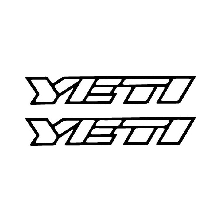 Buy Yeti Text Outline Cycling Online