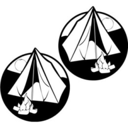 Buy Camping Vinyl Decal Online
