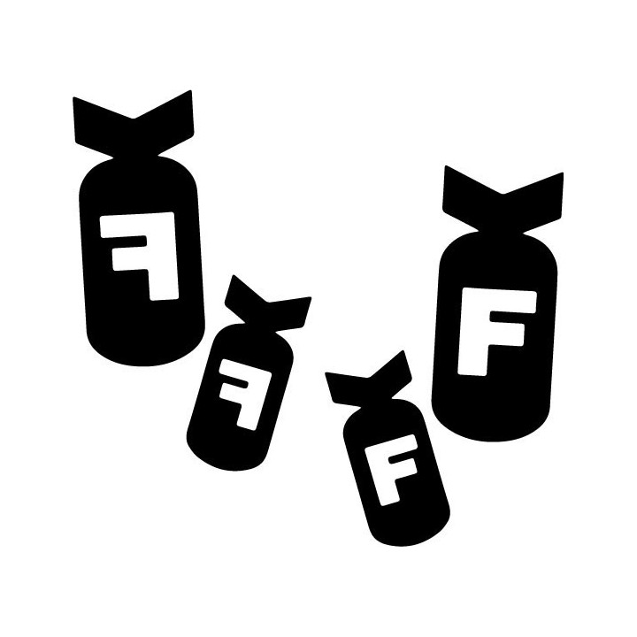 Dropping F-Bombs Stickers – Funny Adult Humour Decals (2-Pack)