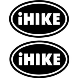 Buy Ihike Oval Decal Sticker Online