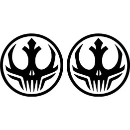 Star Wars Dark Side Alliance Stickers – Sith Decals (2-Pack)