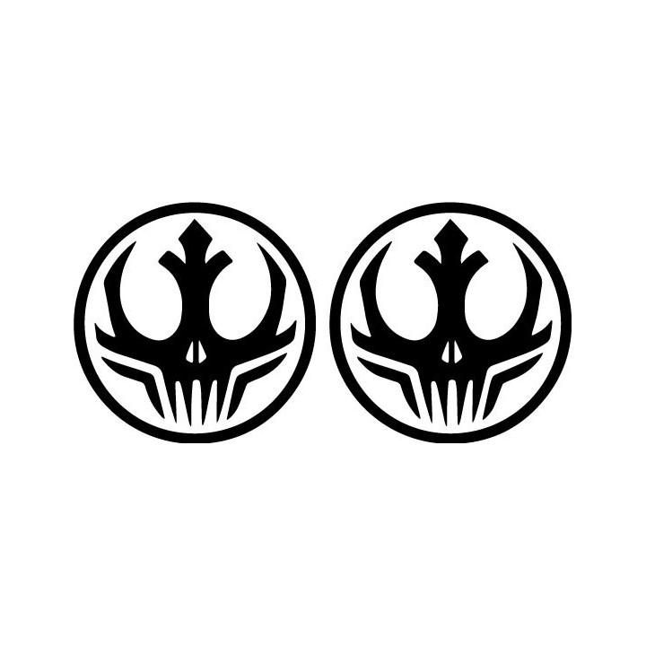 Star Wars Dark Side Alliance Stickers – Sith Decals (2-Pack)