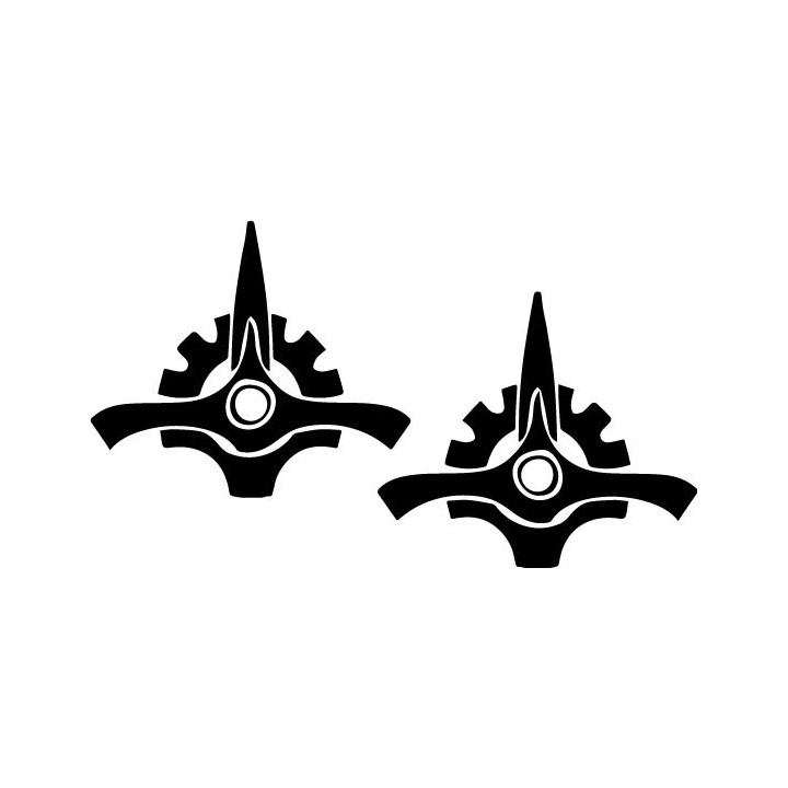 Star Wars Galactic Senate Stickers – Republic Decals (2-Pack)