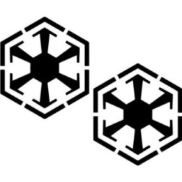 Star Wars Sith Empire Stickers – KOTOR Decals (2-Pack)