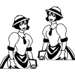 Jane Porter Stickers – Tarzan Classic Character Decals (2-Pack)