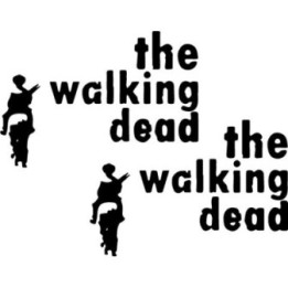 The Walking Dead Stickers – Rick Grimes Decals (2-Pack)