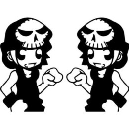 The World Ends With You Stickers – TWEWY Decals (2-Pack)