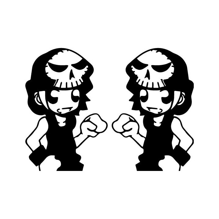 The World Ends With You Stickers – TWEWY Decals (2-Pack)