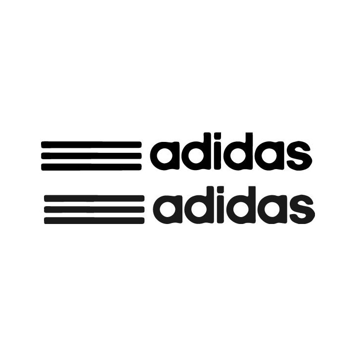 Adidas Three Stripes Stickers – Originals Decals (2-Pack)