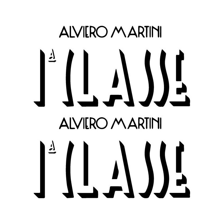 Alviero Martini 1a Classe Stickers – Luxury Decals (2-Pack)