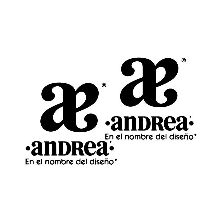 Andrea Fashion Stickers – Logo Decals (2-Pack)
