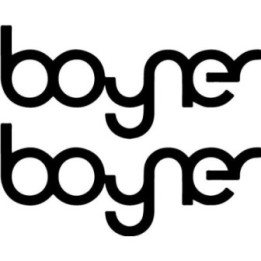 Boyner Stickers – Fashion Brand Logo Decals (2-Pack)