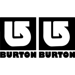 Burton Snowboards Stickers – Custom Flying V Decals (2-Pack)