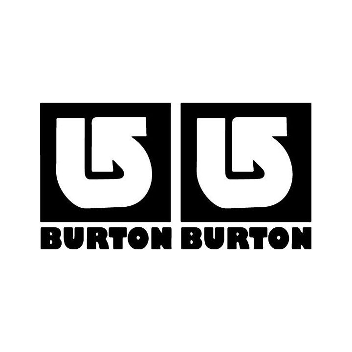 Burton Snowboards Stickers – Custom Flying V Decals (2-Pack)