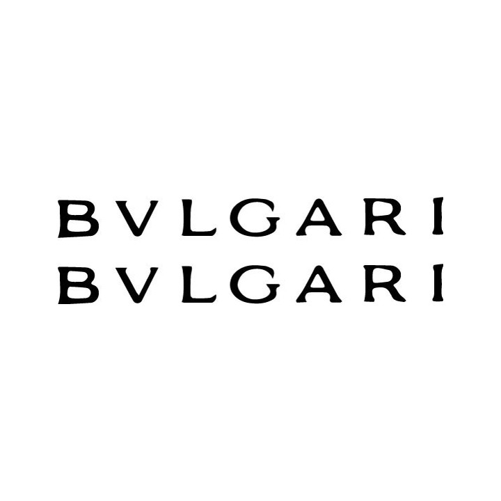 Bvlgari Stickers – Luxury Fashion Logo Decals (2-Pack)