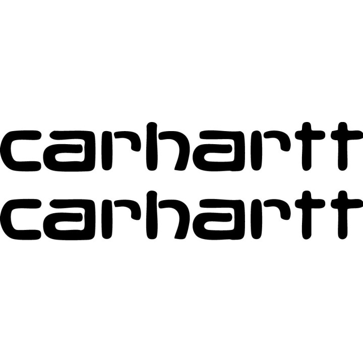 Carhartt WIP Stickers – Streetwear Lifestyle Decals (2-Pack)