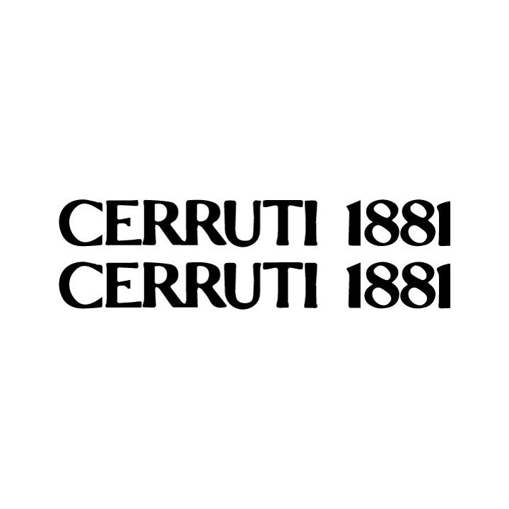 Cerruti 1881 Stickers – Italian Luxury Fashion Decals (2-Pack)