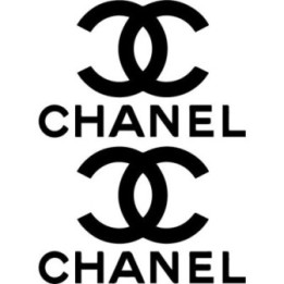 Chanel CC Logo Stickers – Luxury Fashion Decals (2-Pack)