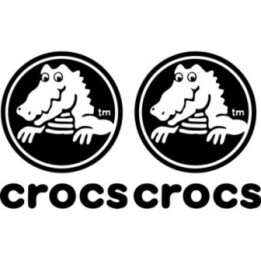 Crocs Logo Stickers – Classic Clog Fan Decals (2-Pack)