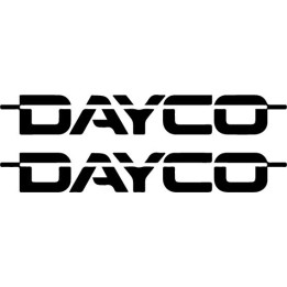 Dayco Stickers – Belts Engine Parts Decals (2-Pack)