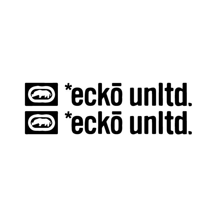Ecko Unltd Stickers – Rhino Logo Streetwear Decals (2-Pack)