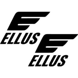 Ellus Stickers – Fashion Denim Logo Decals (2-Pack)