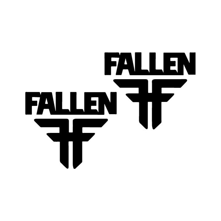 Fallen Footwear Stickers – Skate Brand Decals (2-Pack)