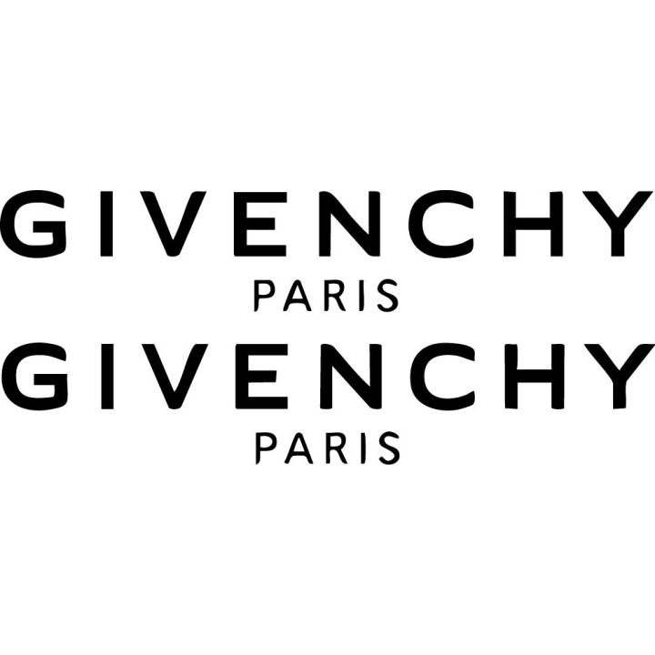 Givenchy Paris Stickers – Luxury Fashion Decals (2-Pack)