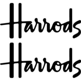 Harrods Stickers – London Luxury Knightsbridge Decals (2-Pack)