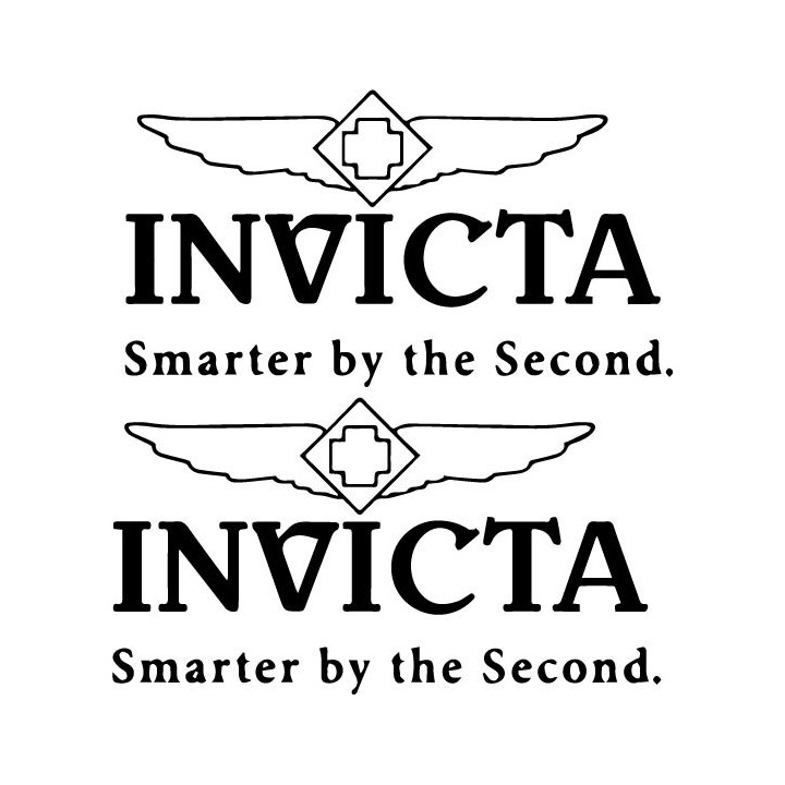 Invicta Watch Stickers – Pro Diver Logo Decals (2-Pack)