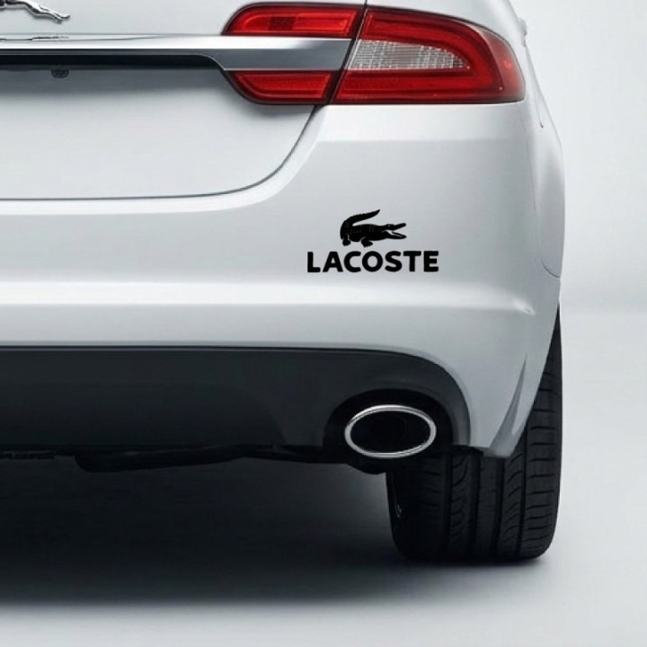 Lacoste Crocodile Stickers – Tennis Fashion Decals (2-Pack)
