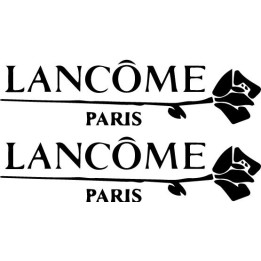 Lancôme Paris Stickers – Luxury Beauty Decals (2-Pack)
