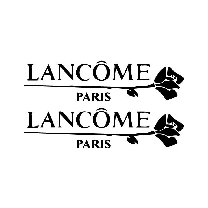 Lancôme Paris Stickers – Luxury Beauty Decals (2-Pack)