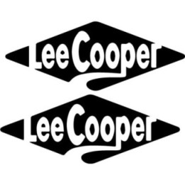 Lee Cooper Stickers – Denim Fashion Decals (2-Pack)