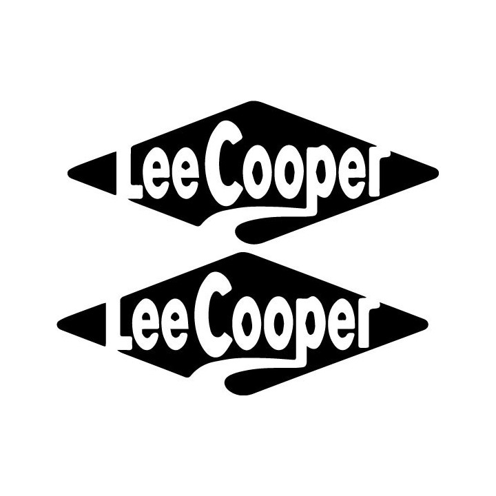 Lee Cooper Stickers – Denim Fashion Decals (2-Pack)