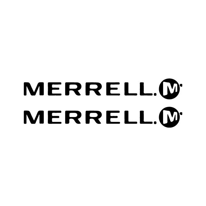 Merrell Stickers – Hiking Trail Running Decals (2-Pack)