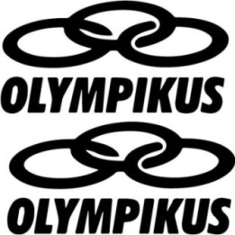 Olympikus Stickers – Sport Lifestyle Logo Decals (2-Pack)