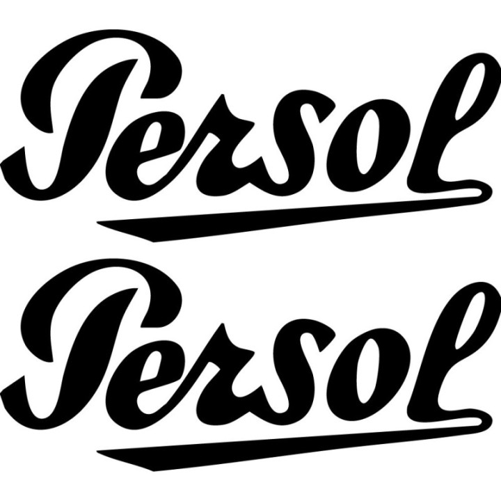 Persol Stickers – Italian Eyewear Fashion Decals (2-Pack)