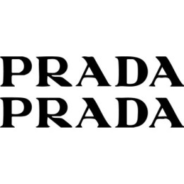 Prada Stickers – Luxury Fashion Logo Decals (2-Pack)