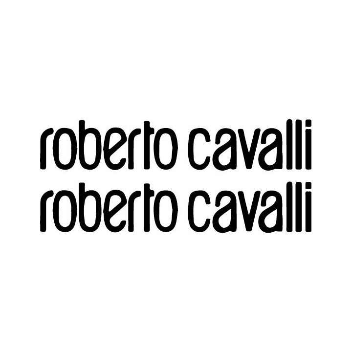 Roberto Cavalli Stickers – Fashion Designer Decals (2-Pack)