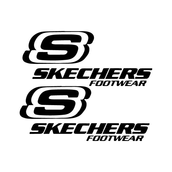 Skechers Footwear Stickers – Trainers Sneakers Decals (2-Pack)